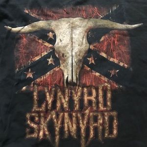 Vintage Lynyrd skynyrd concert tour shirt 2008